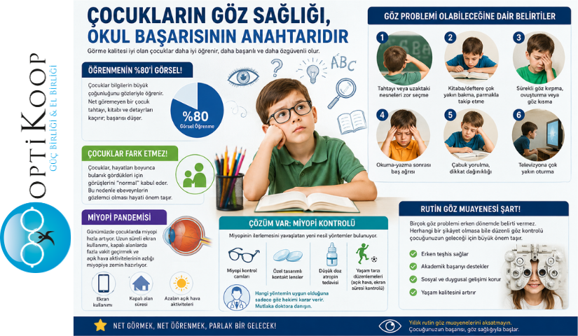 Çocuklarda Göz Sağlığı: Okul Başarısının Sessiz Kahramanı